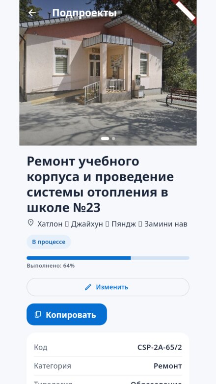 Все модули проекта